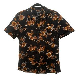 Forever 21 Floral Print Shirt